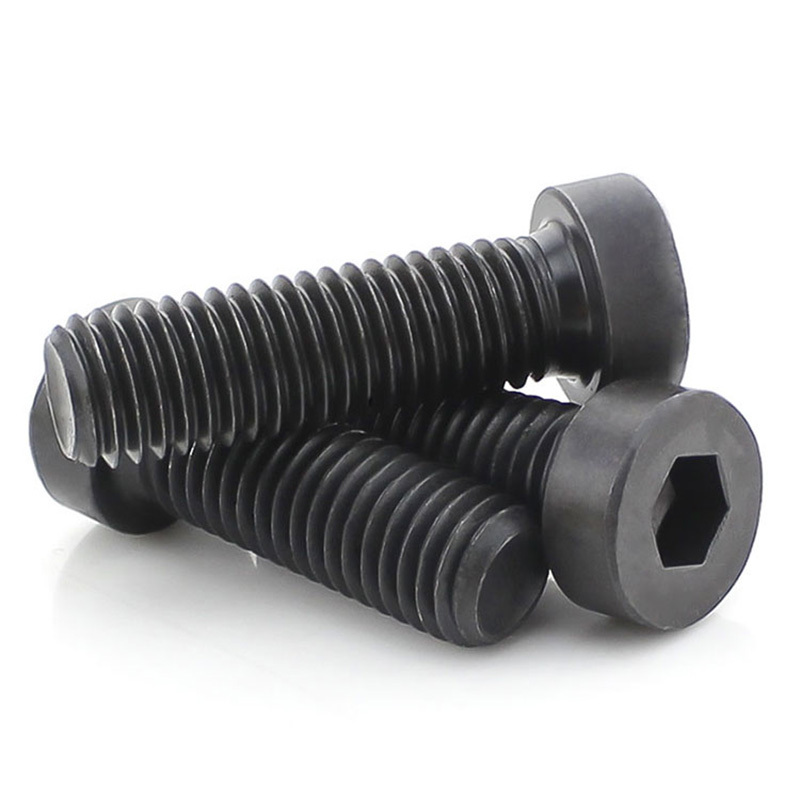 High Strength Grade 4.8 8.8 10.9 12.9 Steel Black Oxide DIN7984 Low Head Hex Socket Bolts