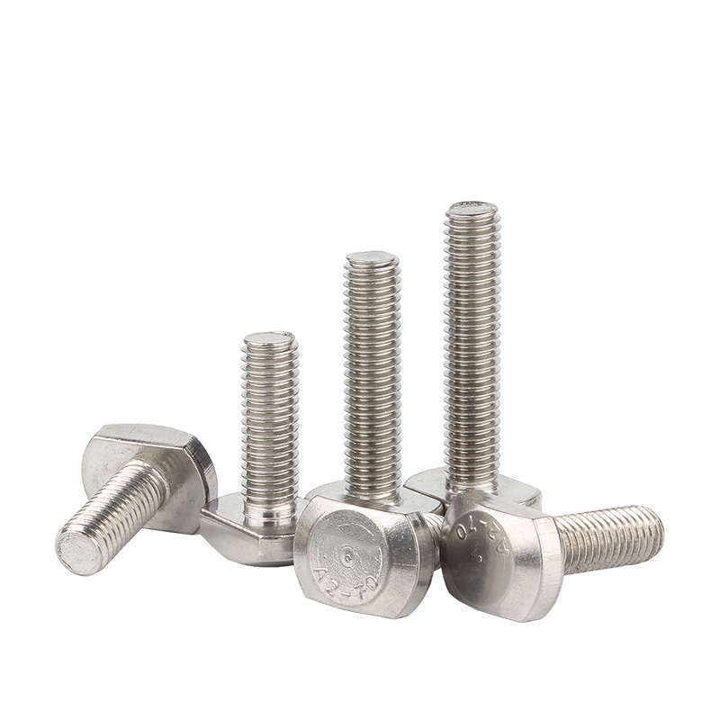 Stainless Steel A2-70 A4-80 SS201 SS304 SS316 DIN186 T Bolts