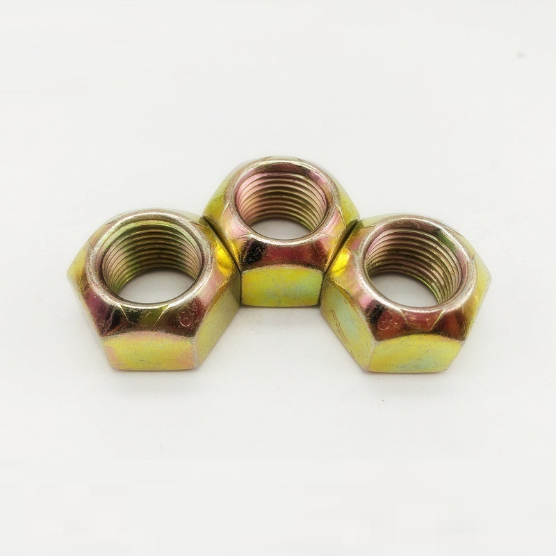 High Strength Grade 4 8 10 12 Steel Galvanized Blue White Zinc Plated DIN980V DIN980M All Metal Lock Nuts