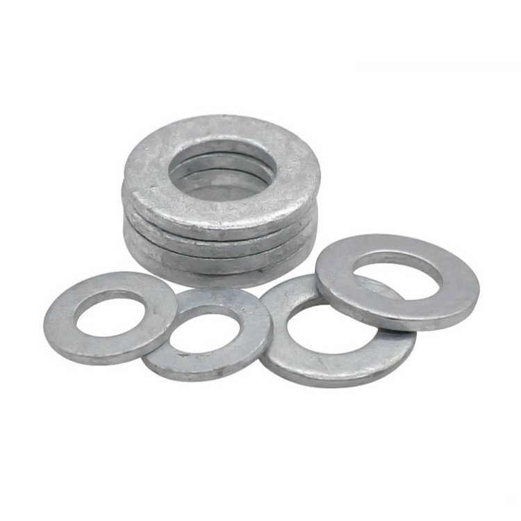 Hot Dip Galvanized HDG Steel DIN125 Flat Washers