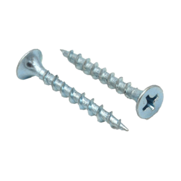 Blue White Zinc Plated Drywall Screws