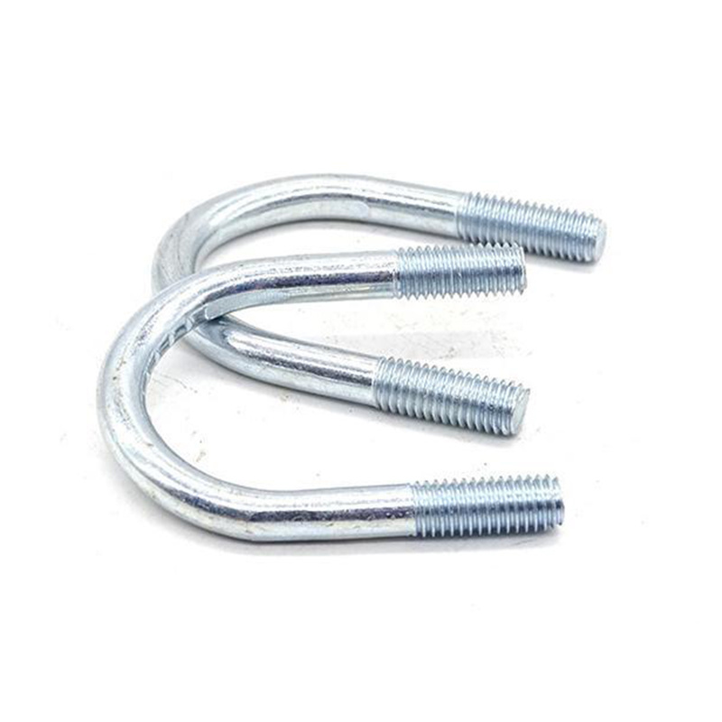 High Strength Grade 4.8 8.8 10.9 12.9 Steel Galvanized White Blue Zinc Plated DIN3570 U Bolts