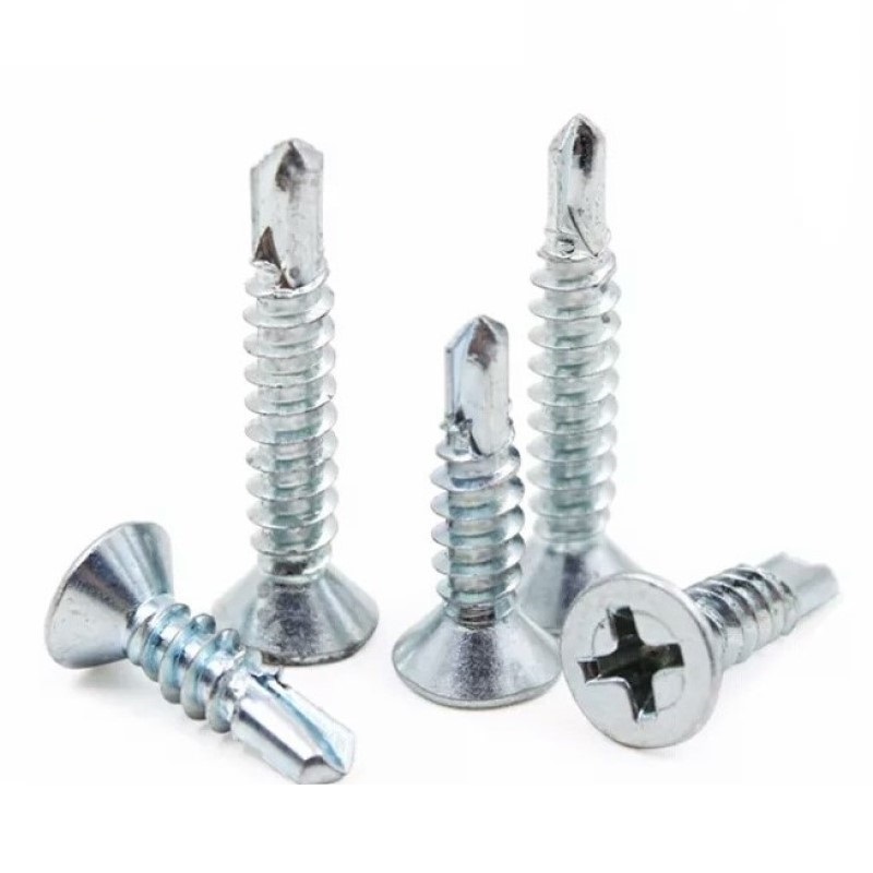 Zinc Plated Countersunk CSK Flat Head Drill Screw | Hebei Chengyi