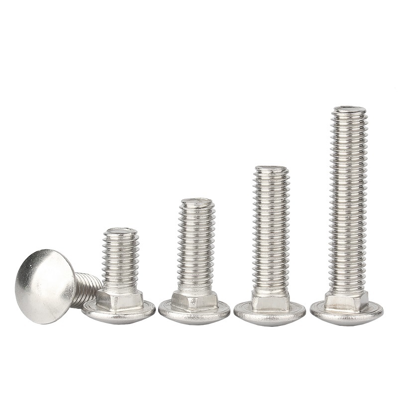 Stainless Steel SS201 SS304 SS316 A2-70 A4-80 DIN603 Carriage Bolts