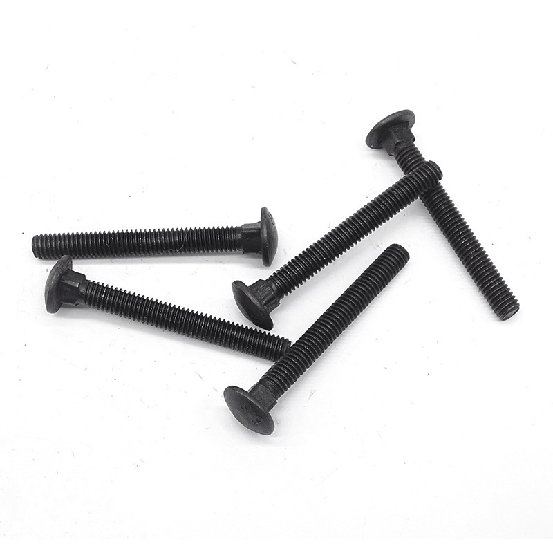 High Strength Grade 4.8 8.8 10.9 12.9 Black Oxide DIN603 Carriage Bolts