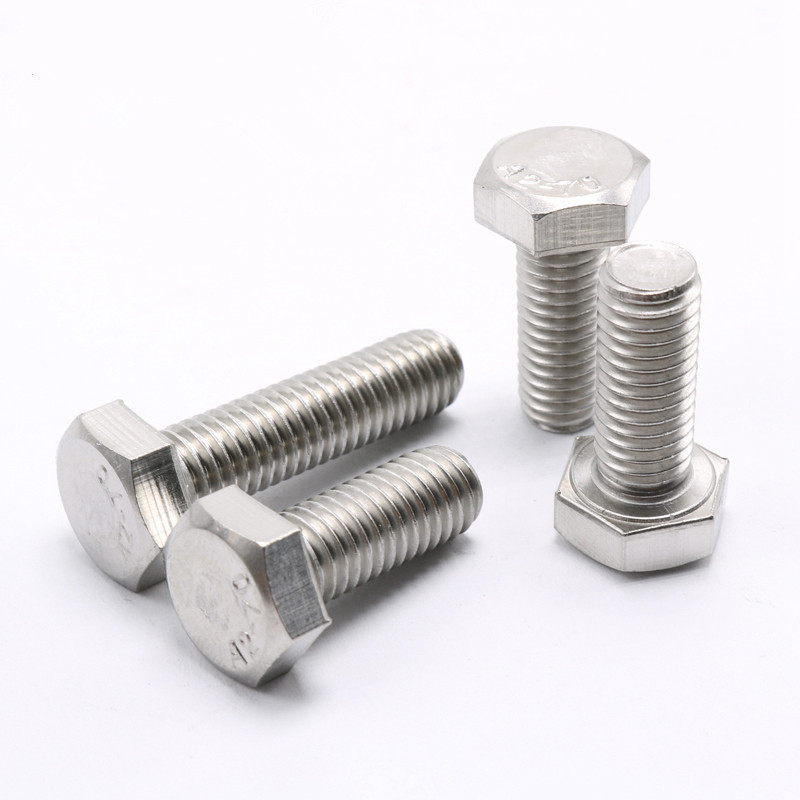 Stainless Steel SS201 SS304 SS316 A2-70 A4-80 Hex Bolts