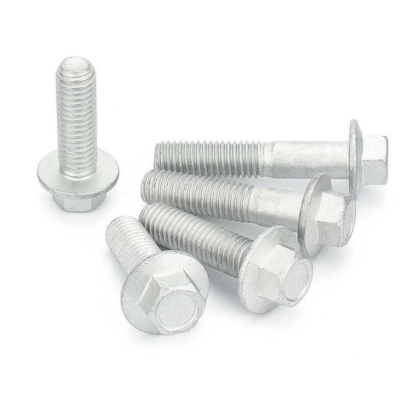 High Strength Grade 4.8 8.8 10.9 12.9 Black Oxide DIN6921 Flange Bolts