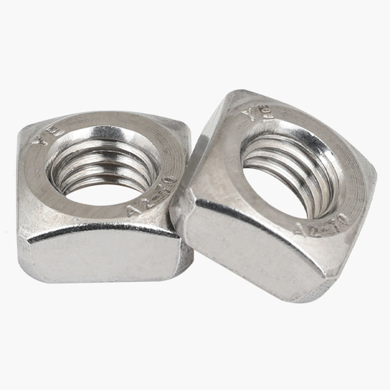 High Strength Grade 4 8 10 12 Steel Galvanized Blue White Zinc Plated DIN577 Square Nuts