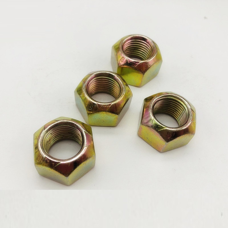 High Strength Grade 4 8 10 12 Steel Galvanized Blue White Zinc Plated DIN980V DIN980M All Metal Lock Nuts