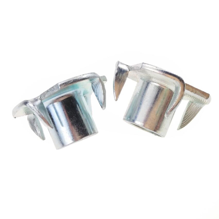 Galvanized Zinc Plated Female Wood T Tee Four Claw | Hebei Chengyi