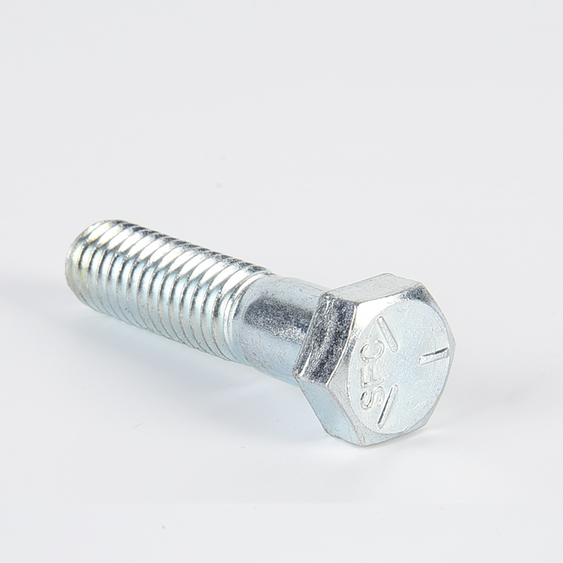 UNC BSW High Strength White Zinc Plated Hex Bolts