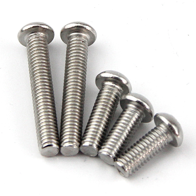 Stainless Steel A2-70 A4-80 SS201 SS304 SS316 ISO7380 Button Head Hex Socket Bolts