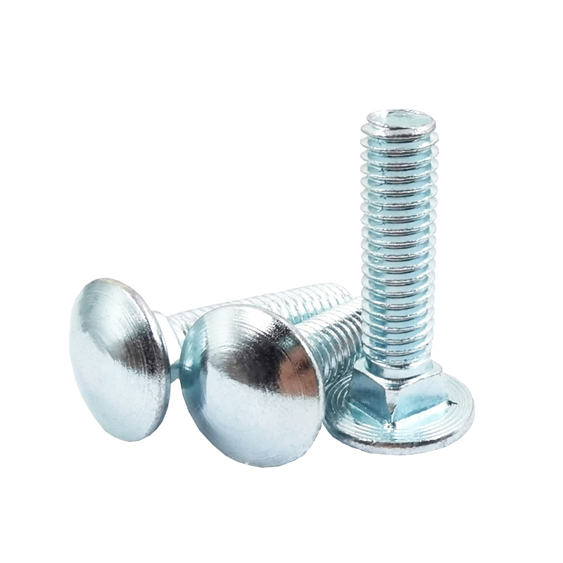 High Strength Grade 4.8 8.8 10.9 12.9 Zinc Plated DIN603 Carriage Bolts