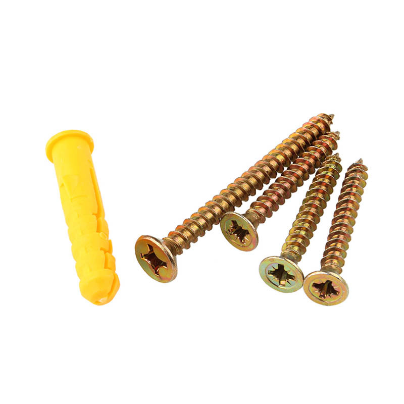 Nylon Plastic Wall Plug Anchor With Screws Plastic Expansion Anchor