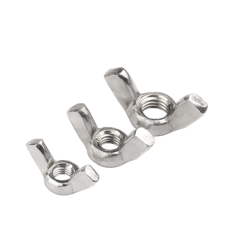 Stainless Steel A2-70 A4-80 SS201 SS304 SS316 DIN315 Butterfly Wing Nuts