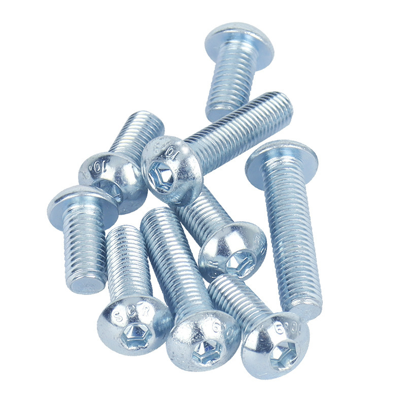 High Strengh Grade 4.8 8.8 10.9 12.9 Black Oxide ISO7380 Button Head Hex Socket Bolts