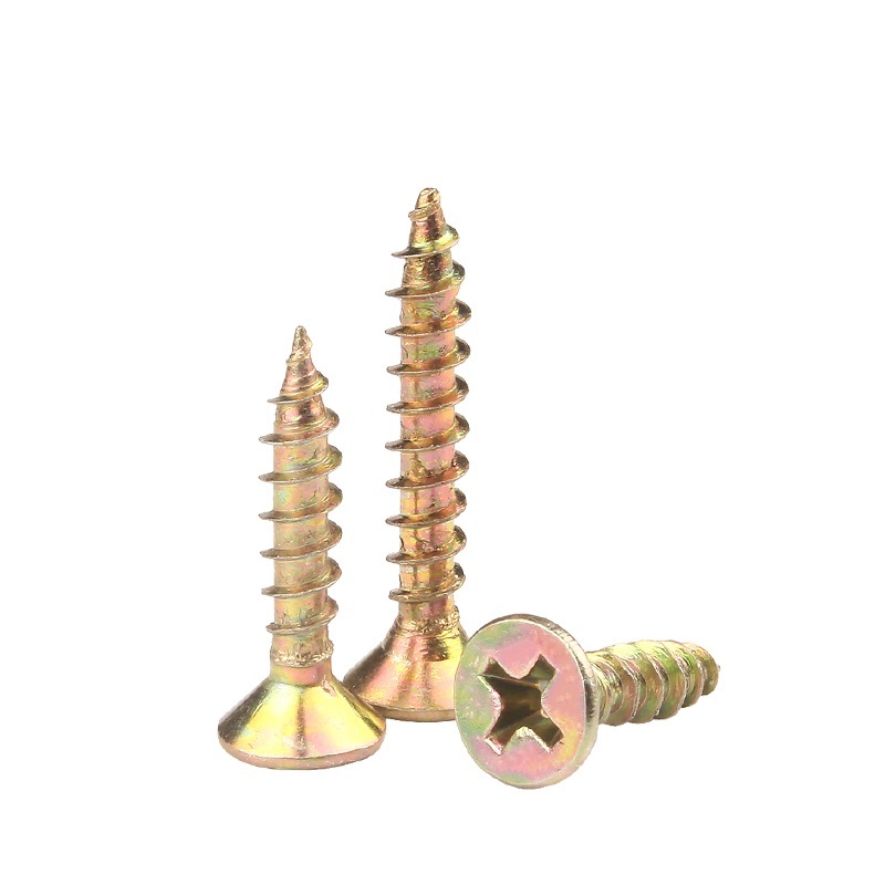 Color Yellow Zinc Plated Steel Drywall Screws-Hebei Chengyi