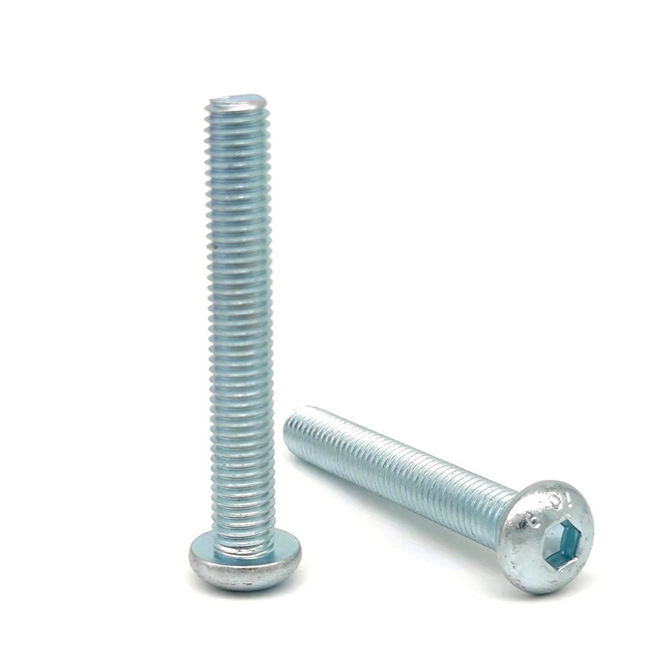 High Strengh Grade 4.8 8.8 10.9 12.9 Black Oxide ISO7380 Button Head Hex Socket Bolts
