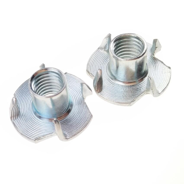 Galvanized Zinc Plated Female Wood T Tee Four Claw | Hebei Chengyi
