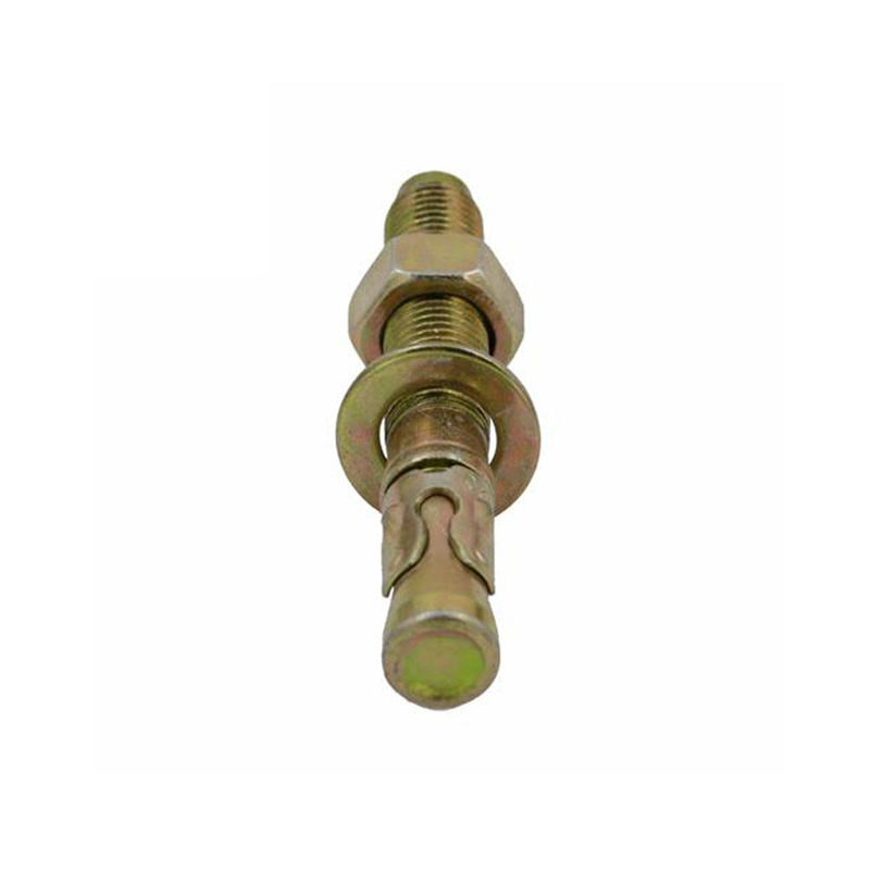 Color Yellow Zinc Plated Carbon Steel Gecko Repair Expansion Wedge Anchor Bolts