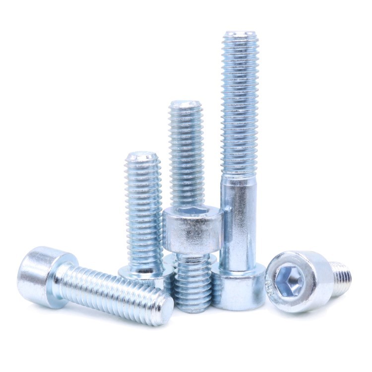 High Strength Grade 4.8 8.8 10.9 12.9 Steel Galvanized Zinc Plated DIN912 Allen Bolts