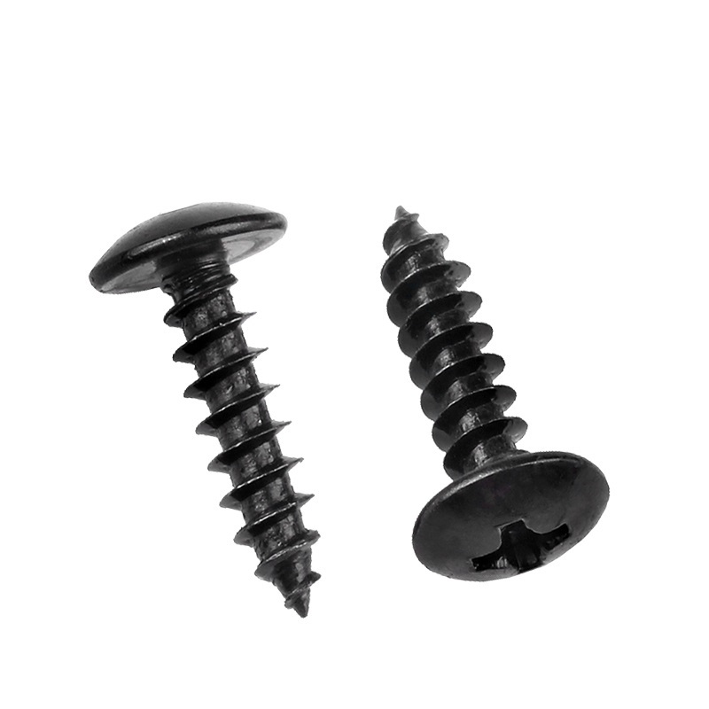 Black Phosphate Oxide Steel Pan Head Self-tapping Screws