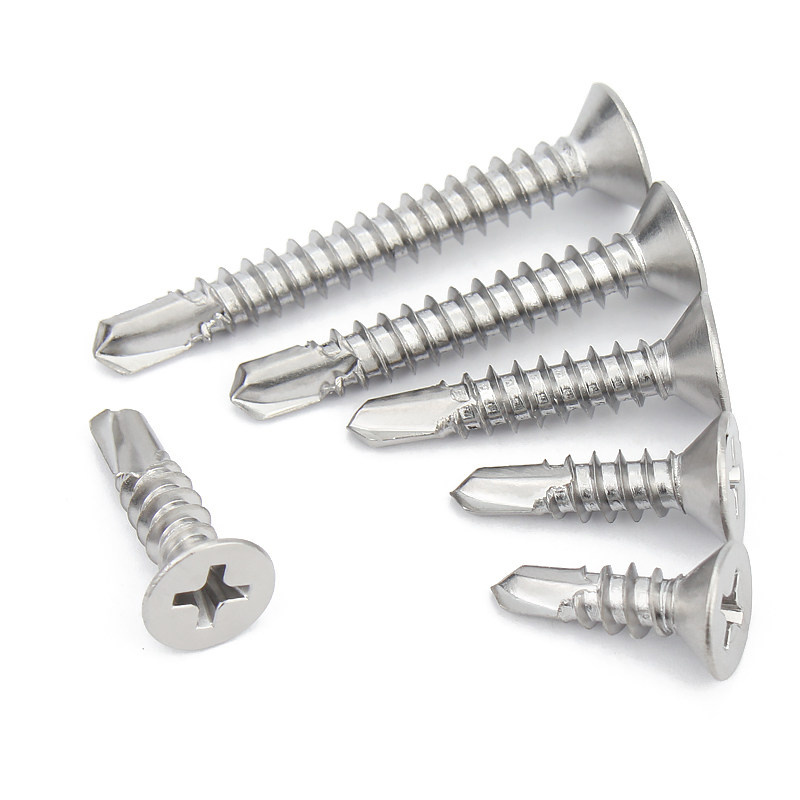 Stainless Steel Countersunk CSK Flat Head Drill Screw Self-drillng Screws