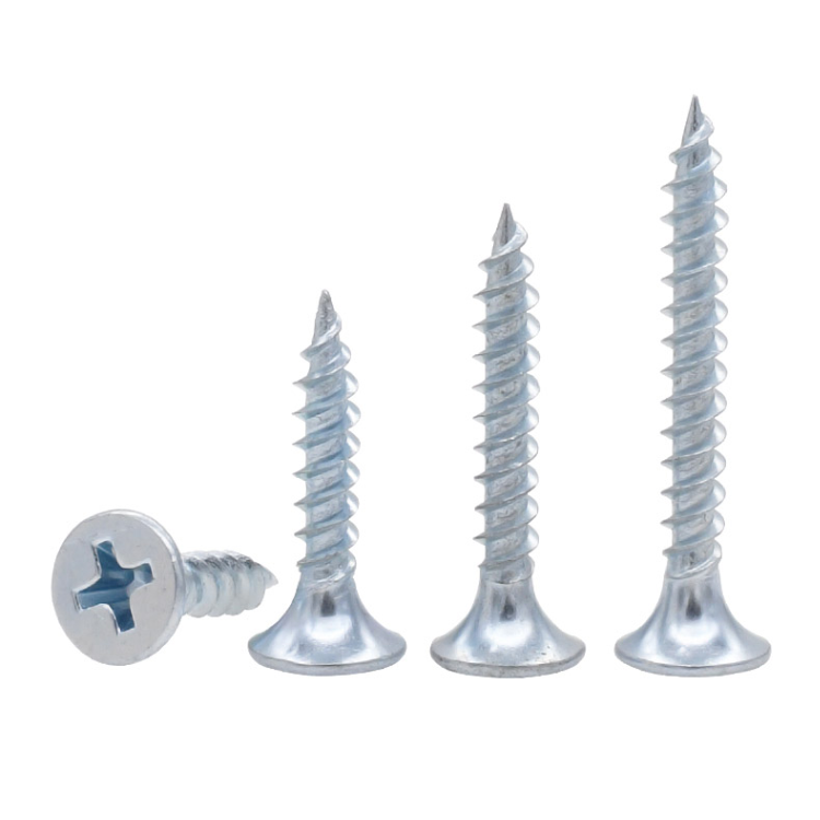 Blue White Zinc Plated Drywall Screws-Hebei Chengyi Engineering
