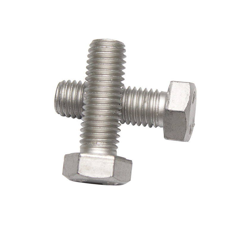 High Strength Grade 8.8 10.9 12.9 Steel DIN931 DIN933 Dacromet Hex Bolts