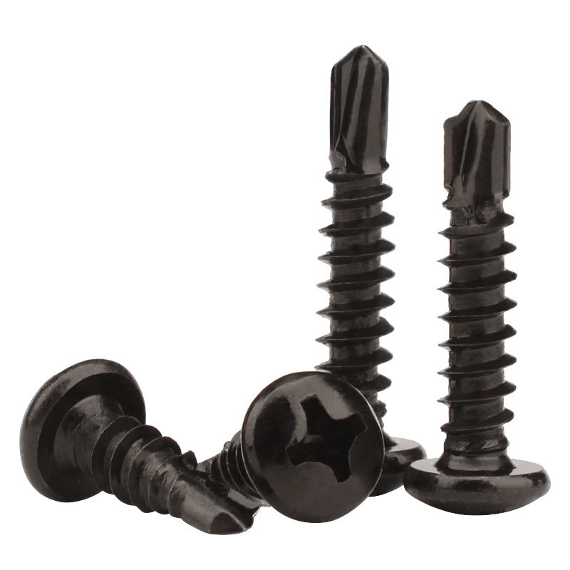 Black Phosphate Black Oxide Pan Head Drill Screw Self-drillng Scrwes