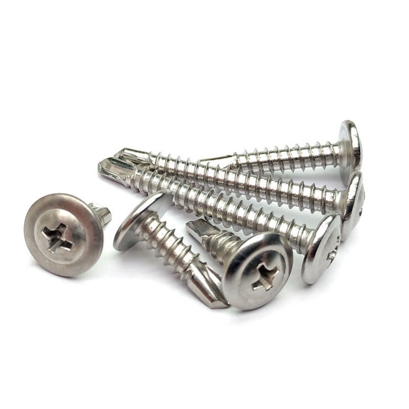 Stainless Steel Large Flat Head Drill Screw Self-drillng Screws