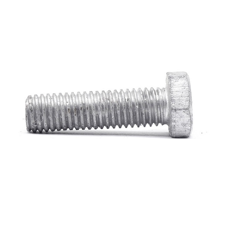 Grade 4.8 Carbon Steel DIN931 DIN933 Hot Dip Galvanized HDG Hex Bolts