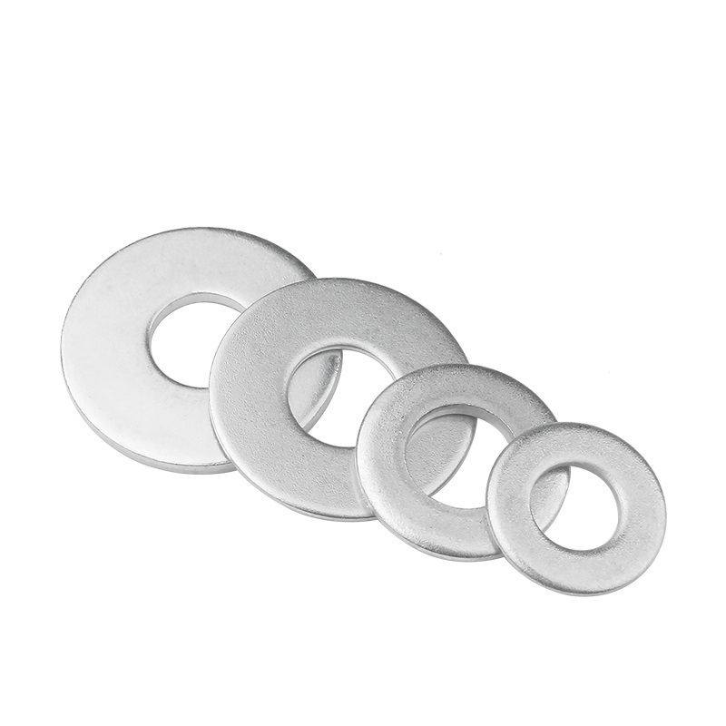 Blue White Zinc Plated Steel DIN125 Flat Washers-Hebei Chengyi