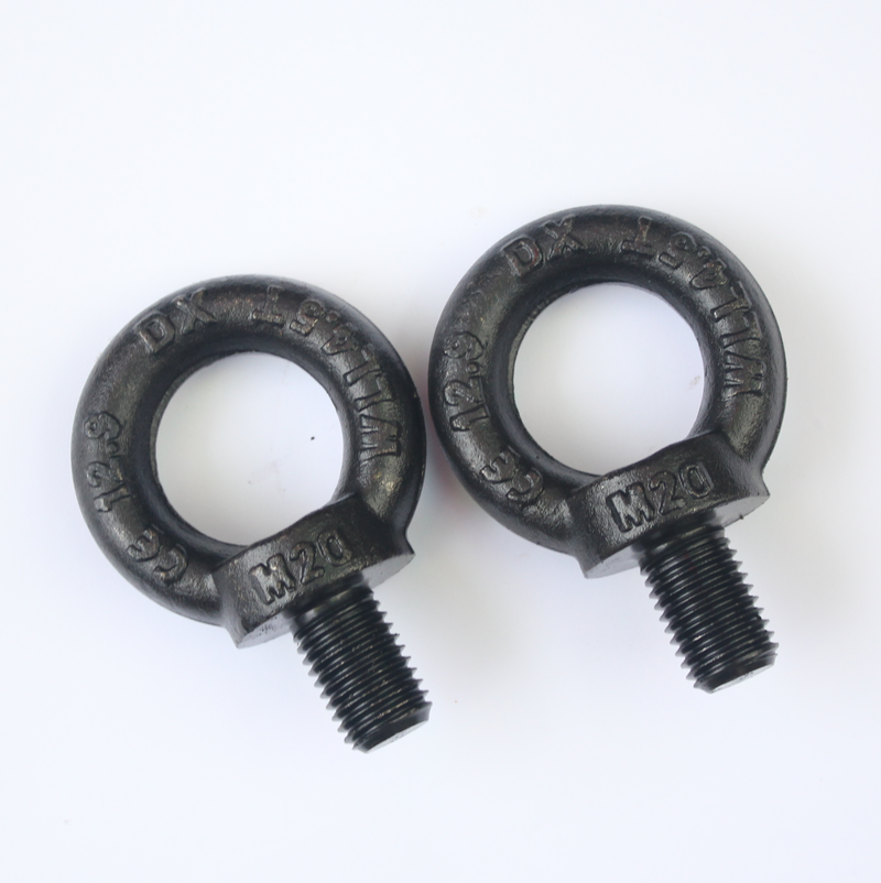 High Strength Grade 4.8 8.8 10.9 12.9 Steel Black Oxide DIN580 Eye Bolts