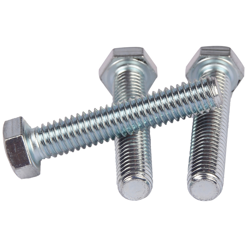 UNC BSW High Strength White Zinc Plated Hex Bolts