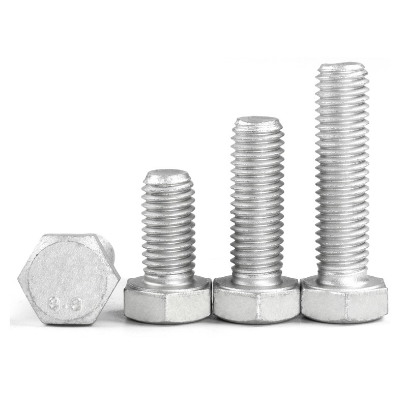 High Strength Grade 8.8 10.9 12.9 Steel DIN931 DIN933 Dacromet Hex Bolts