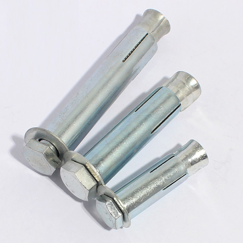 White Blue Zinc Plated Steel Hex Nut Sleeve Anchor | Hebei Chengyi
