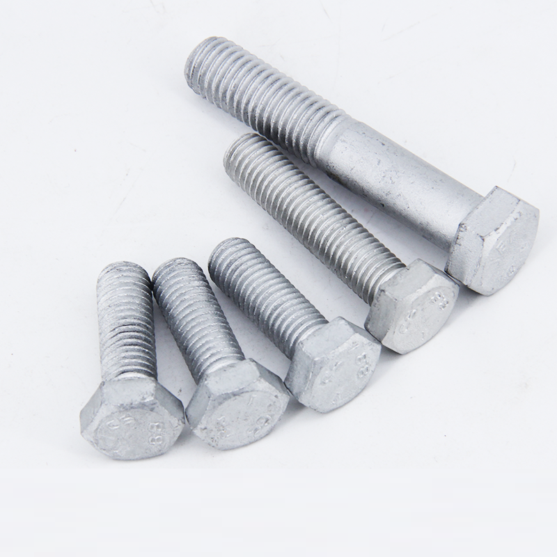 High Strength Grade 8.8 10.9 12.9 Steel DIN931 DIN933 Dacromet Hex Bolts