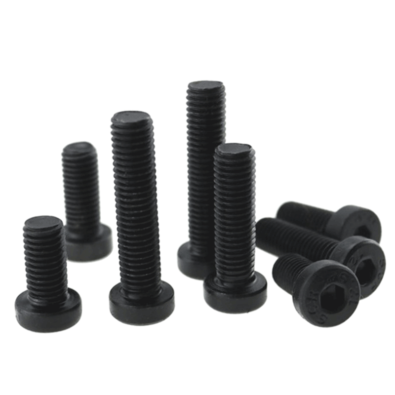 High Strength Grade 4.8 8.8 10.9 12.9 Steel Black Oxide DIN7984 Low Head Hex Socket Bolts