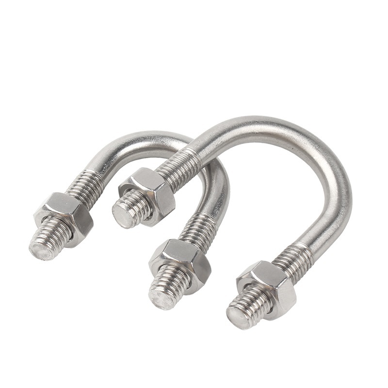 Stainless Steel A2-70 A4-80 SS201 SS304 SS316 DIN3570 U Bolts
