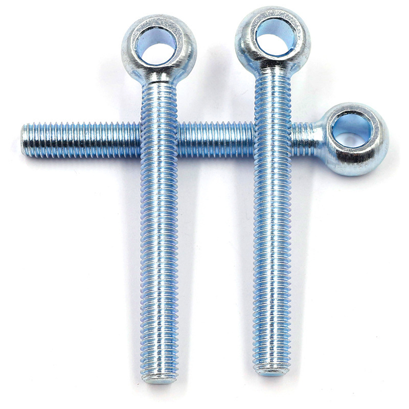 High Strength Grade 4.8 8.8 10.9 12.9 Steel Zinc Plated DIN444 Eye Bolts