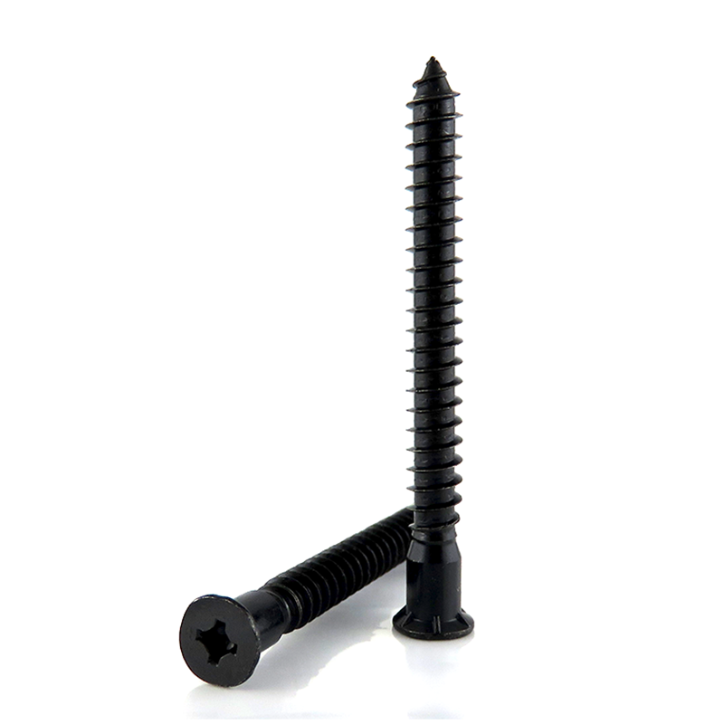 Black Phosphate Oxide Steel Wood Confirmat Screws-Hebei Chengyi
