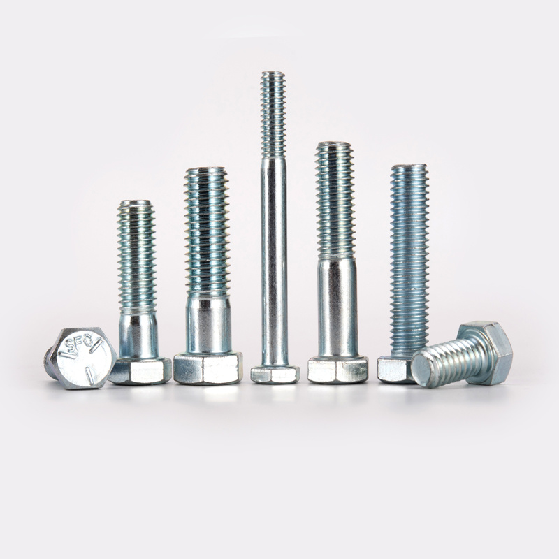 UNC BSW High Strength White Zinc Plated Hex Bolts-Hebei Chengyi