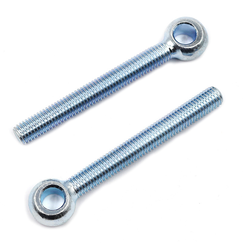 High Strength Grade 4.8 8.8 10.9 12.9 Steel Zinc Plated DIN444 Eye Bolts