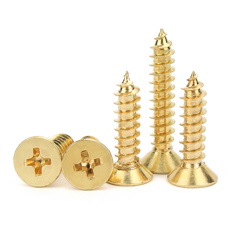 Copper Brass Countersunk CSK Flat Head Self-tapping | Hebei Chengyi