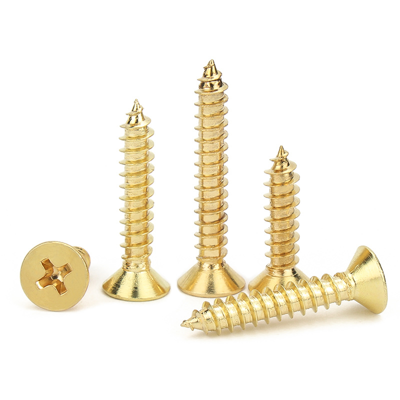 Copper Brass Countersunk CSK Flat Head Self-tapping | Hebei Chengyi