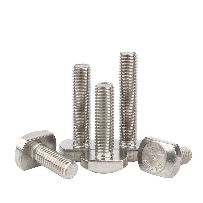 Stainless Steel A2-70 A4-80 SS201 SS304 SS316 DIN186 T Bolts
