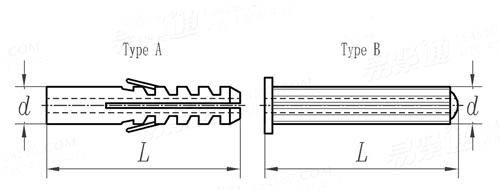 Nylon Plastic Wall Plug Anchor With Screws Plastic | Hebei Chengyi