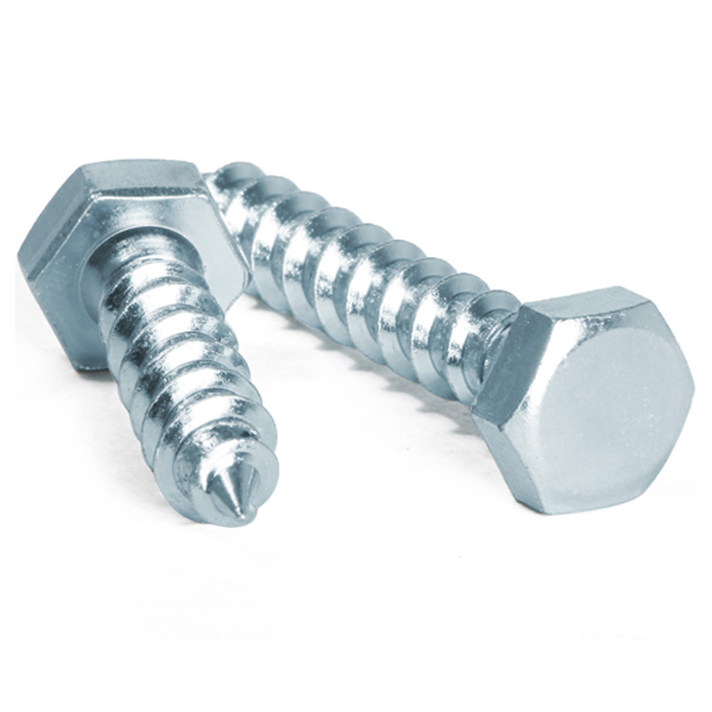 Stainless Steel SS304 SS316 SS201 Hexagon Head Hex Wood Screws