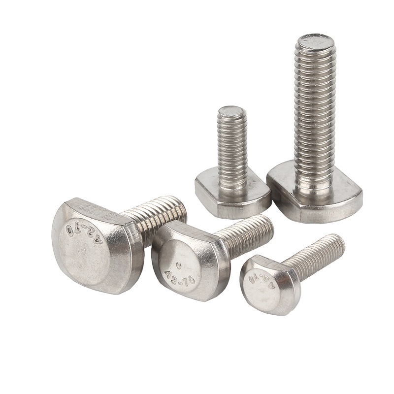 Stainless Steel A2-70 A4-80 SS201 SS304 SS316 DIN186 T Bolts
